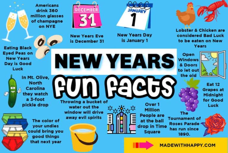 Read more about the article 10 Facts about New Year&apos;s Eve!
